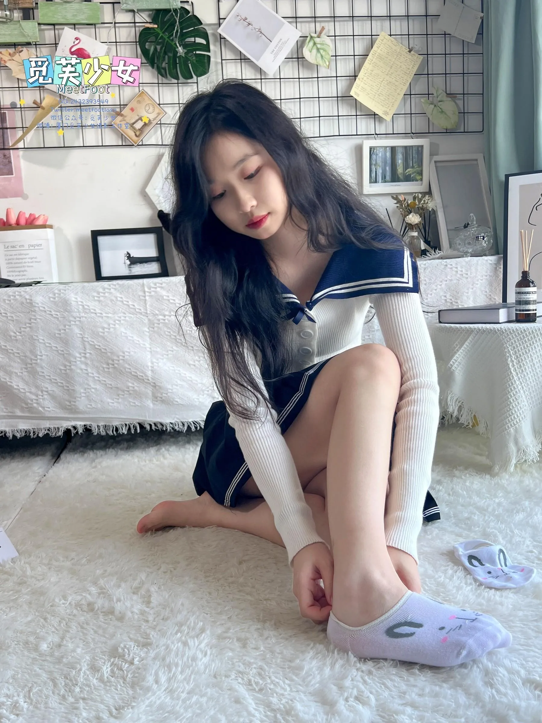 [觅芙少女]NO.018 JK短裙美少女-1 [105P]插图8